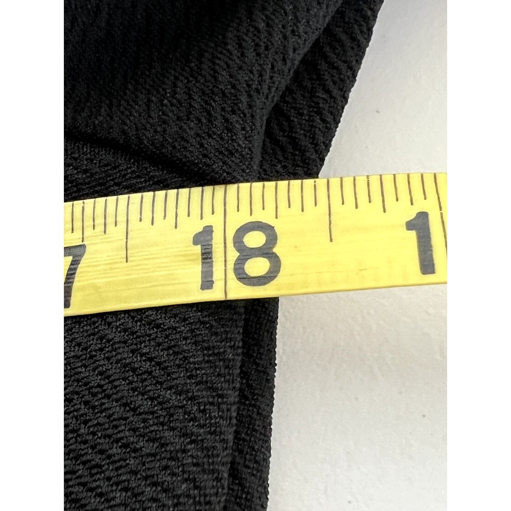 NWT Windsor's Women's Long Sleeve Waist‎ Belt Tie Jacket Solid Black Small - Picture 7 of 8